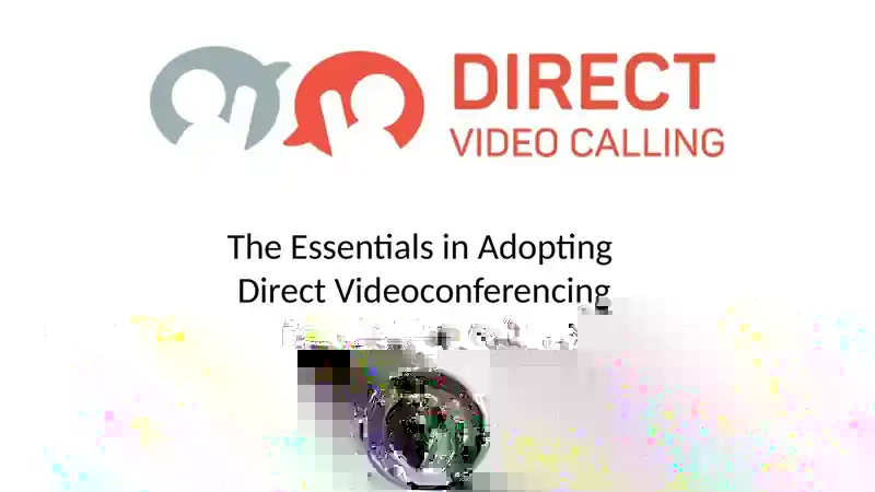 FCC Direct Video Calling primer title slide with the Direct Video Calling logo and FCC seal.